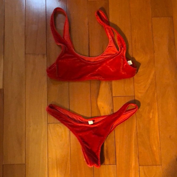 Other - Red velvet cheeky bikini